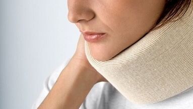Compressing the treatment of cervical osteochondrosis