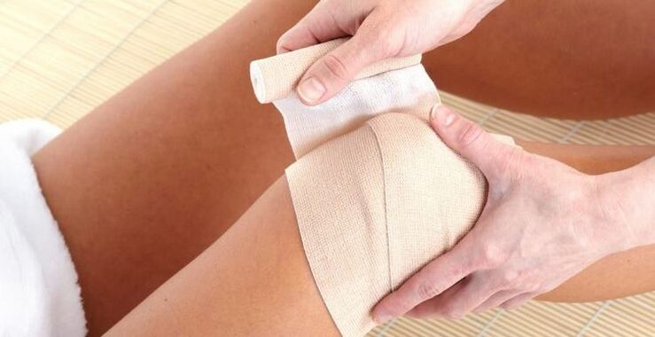 knee compress for arthritis and arthrosis